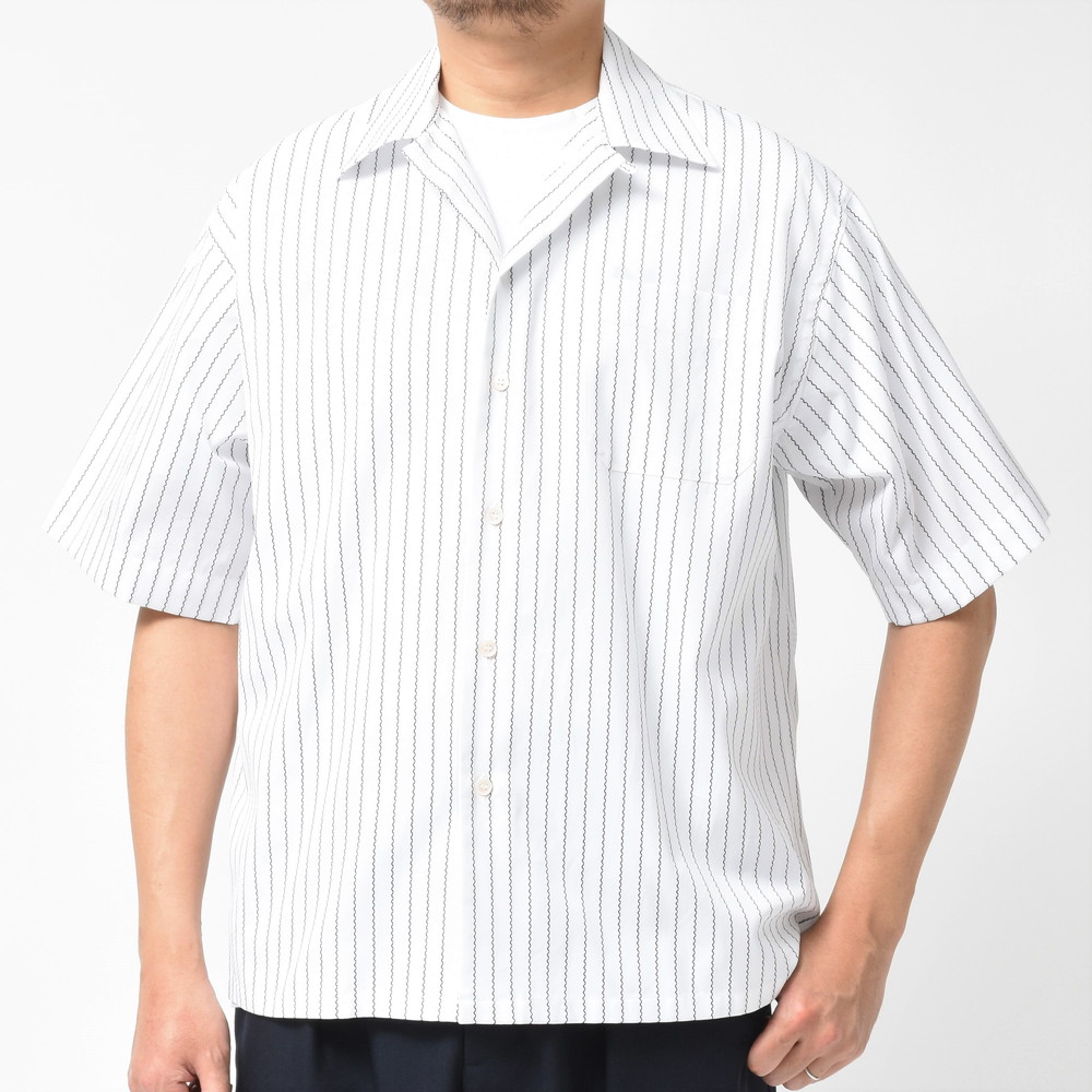MARNI(マルニ)ナイロンシャツ・ロゴTシャツ・パックT・ストライプ半袖 
