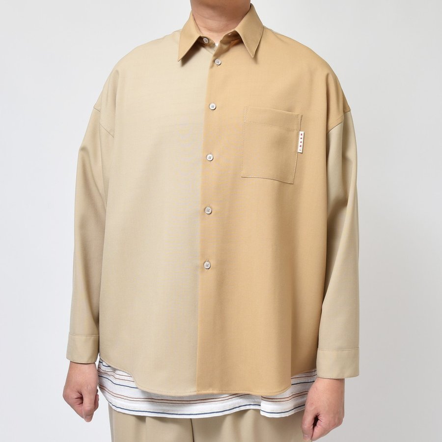 MARNI(マルニ) トロピカルウールシャツ3型2022ssCollection 