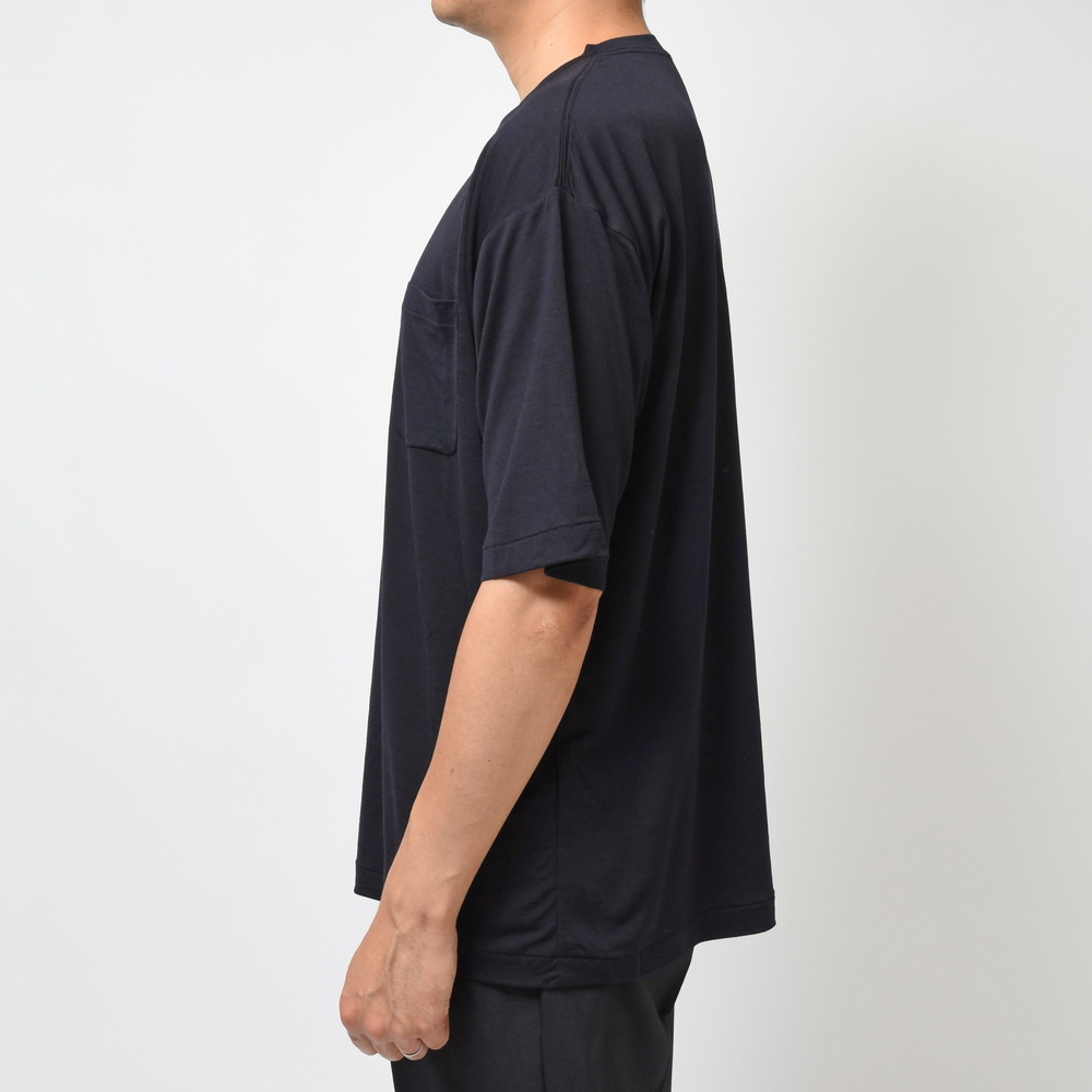 COMOLI(コモリ) / サマーウール天竺 ノースリーブ (NAVY)23SS - タンク ...