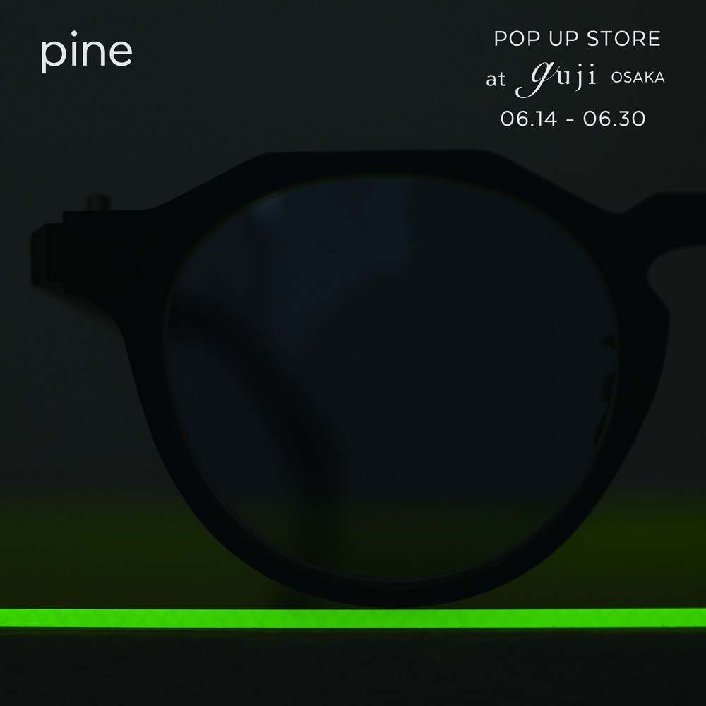 pine（パイン）<br>23SS サングラス3型