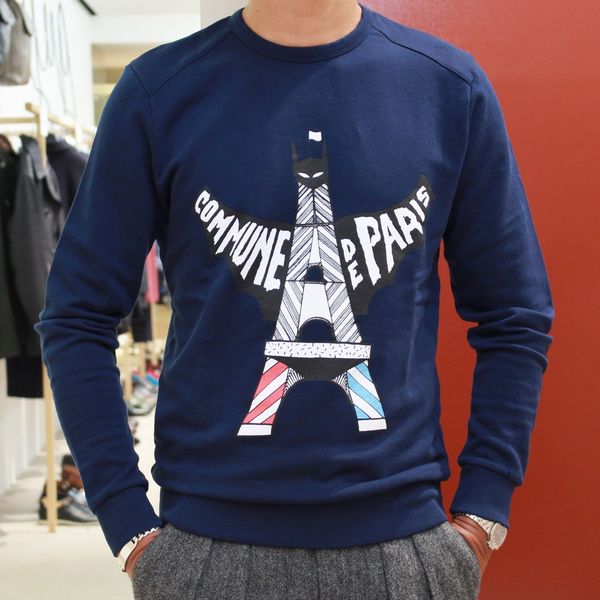 『光と影』①<BR>COMMUNE DE PARIS(コミューンドゥパリ) スゥエット1型＆Tシャツ2型＆シャツ2型