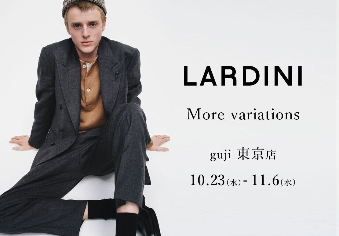 MORE VARIATION!!<BR>LARDINI（ラルディーニ）コート2型ブルゾン1型