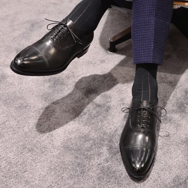 santoni サントーニ ストレートチップ-