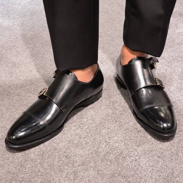 固定概念は捨ててください。　<BR>santoni（サントーニ） 　ダブルモンクストラップ 7749