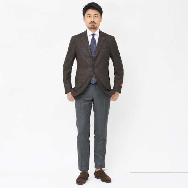 ISAIA イザイア セイラー  サイズ46肩幅42