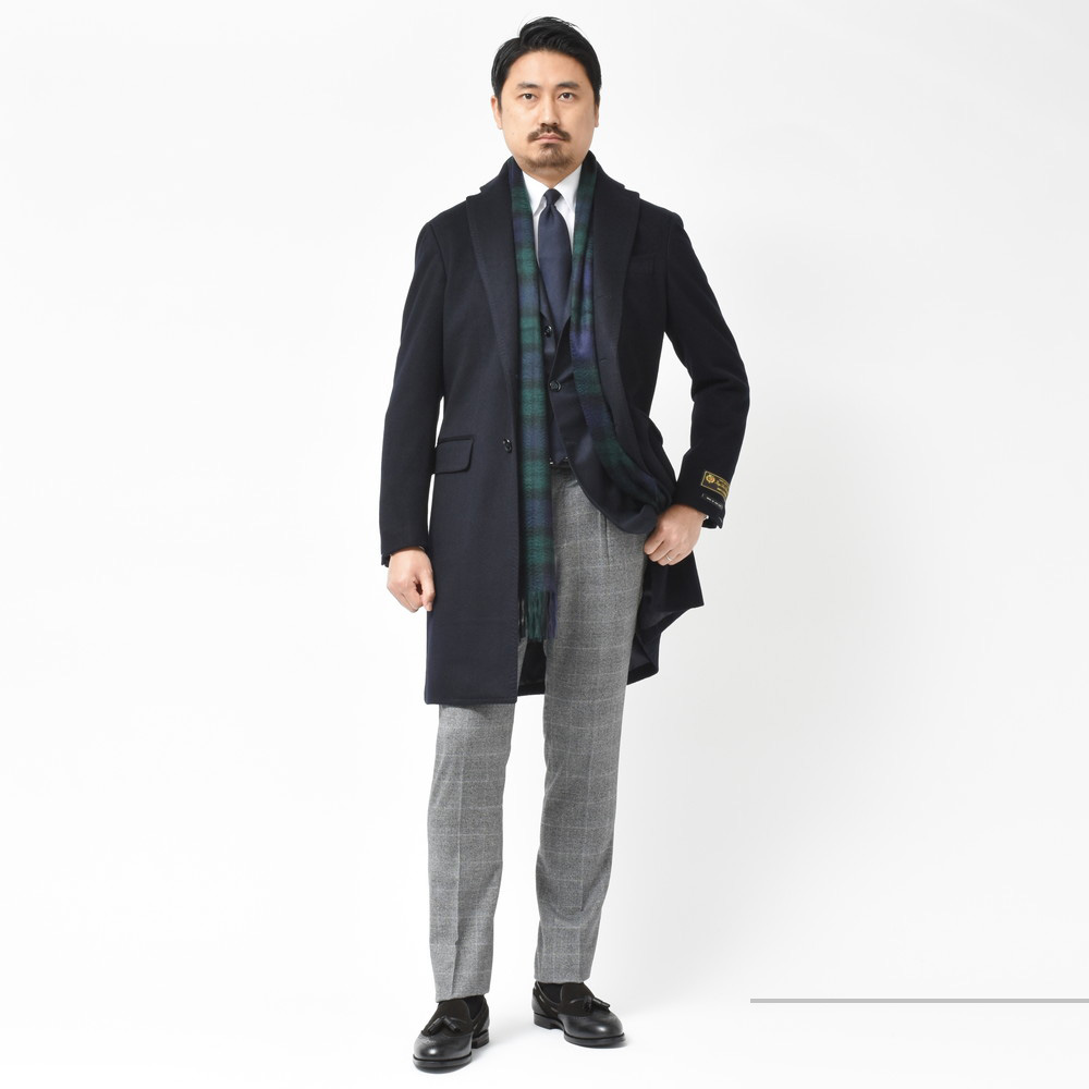 HELLO CASHMERE！HELLO WINTER！<br>RING JACKET(リングヂャケット) × salotto di guji  Loro Piana (ロロピアーナ) カシミヤチェスターコート