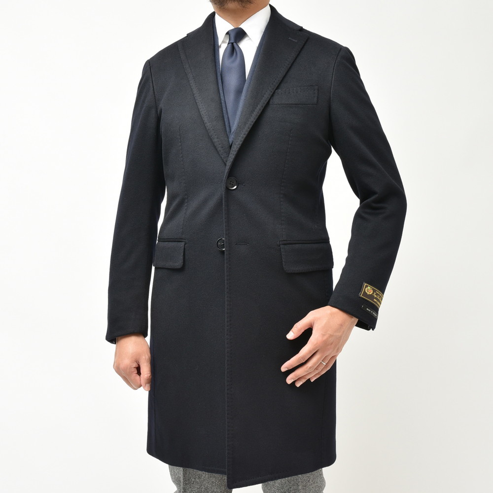 RING JACKET リングジャケット チェスターコート 46(M位) 紺