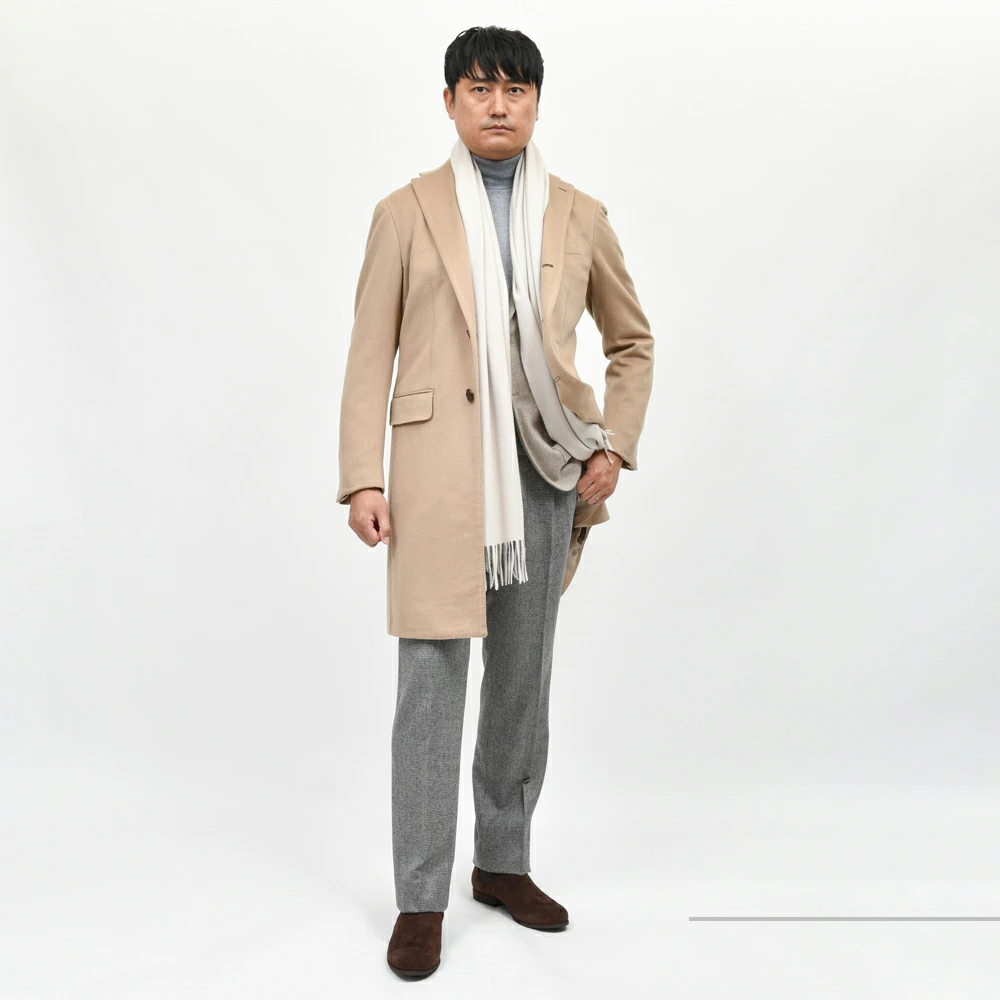 至極のカシミアチェスターコート<BR>guji(MADE BY RING JACKET) コート1型