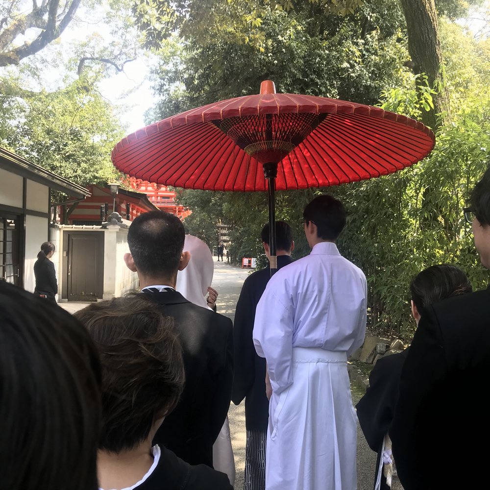 下賀茂神社での結婚式