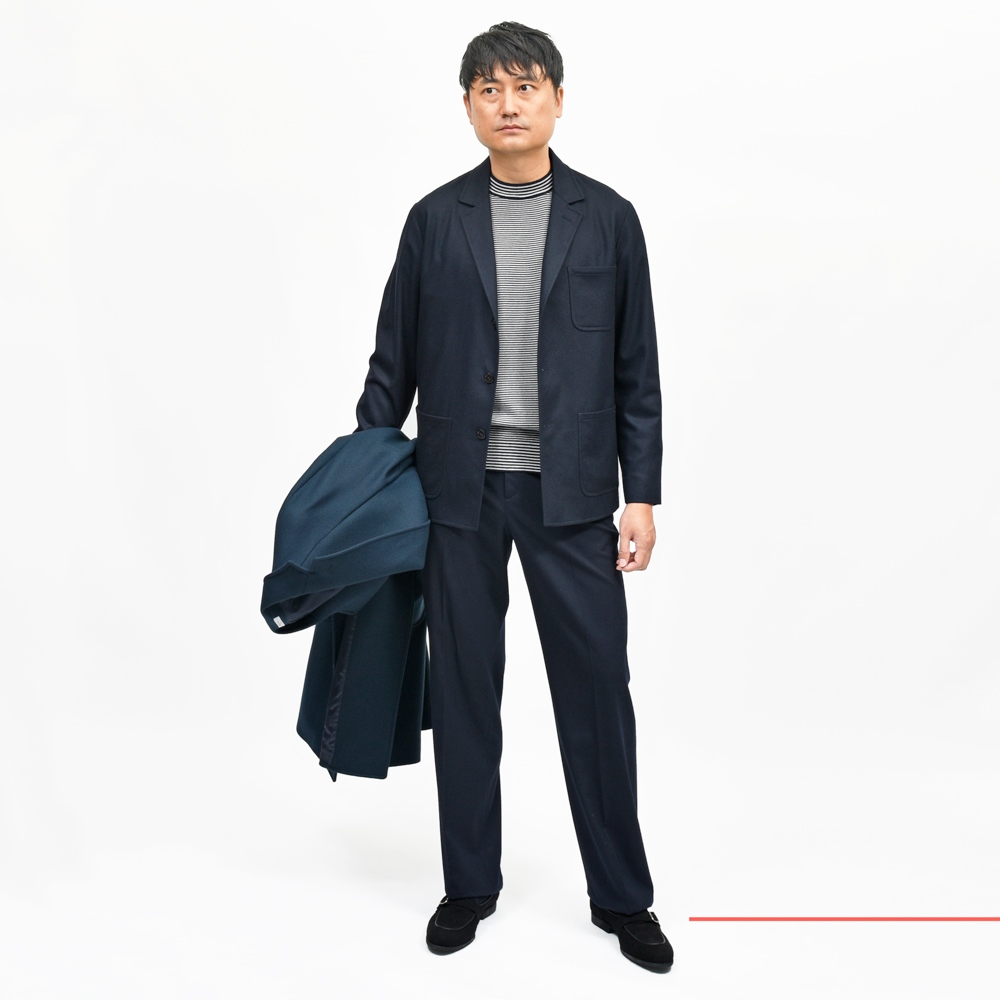 多彩なネイビー、こだわりのネイビー。<br>BOGLIOLI（ボリオリ）2025F/W #4